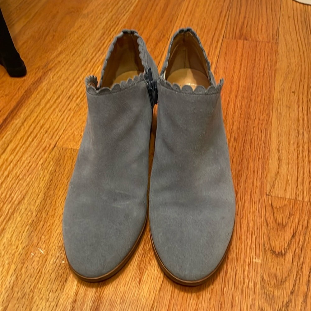 Jack rogers suede booties